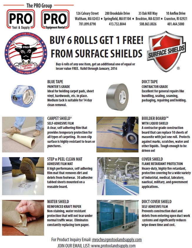 surface shield rolls